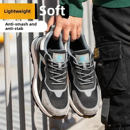 Steel Toe Safety Shoes, Odor-Resistant & Insulated Work Boots