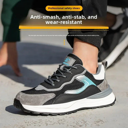 Steel Toe Safety Shoes, Odor-Resistant & Insulated Work Boots
